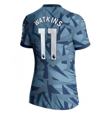 Aston Villa Ollie Watkins #11 Tercera Equipación Mujer 2023-24 Manga Corta